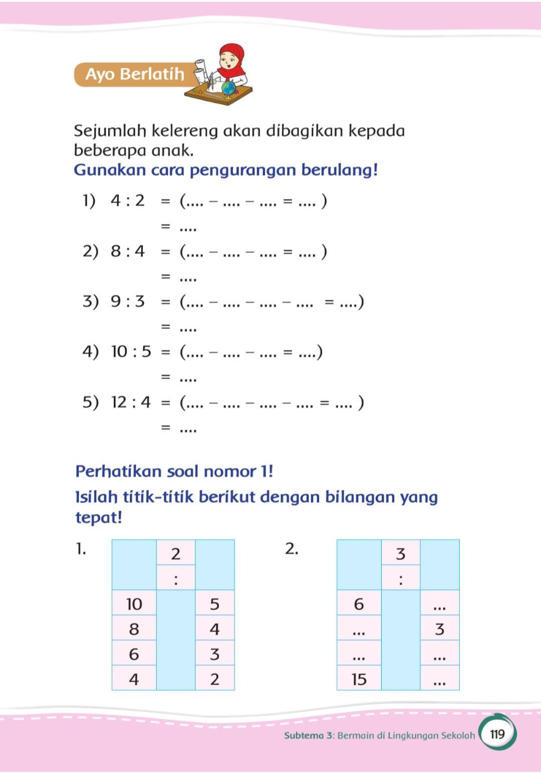 Materi Pembagian Kelas 2 Sd Dalchaebi