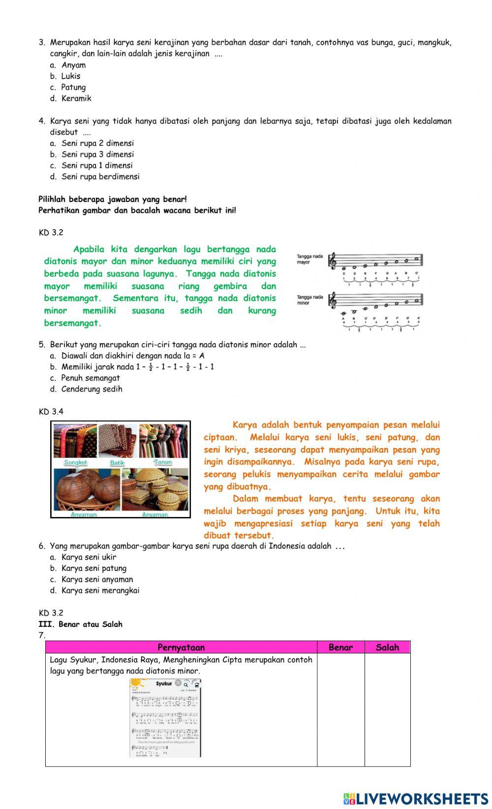 7 Rahasia Belajar Soal PTS Tema 7 Kelas 6 Semester 2 Agar Nilai Ujian Melonjak Drastis