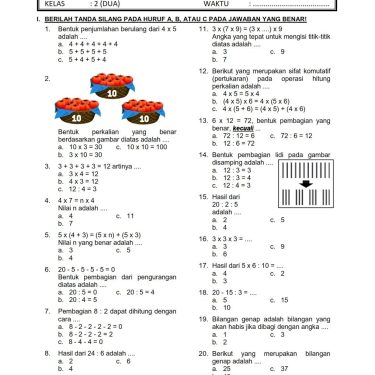 7 Rahasia Mudah Kuasai Soal Matematika Kelas 2 Semester Genap Agar Nilai Anak Melonjak