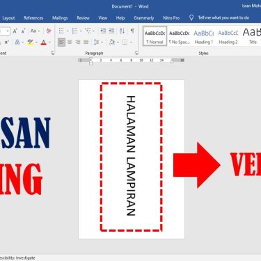 5 Cara Mengubah Tulisan Menjadi Horizontal pada MS Word, Ternyata Semudah Ini