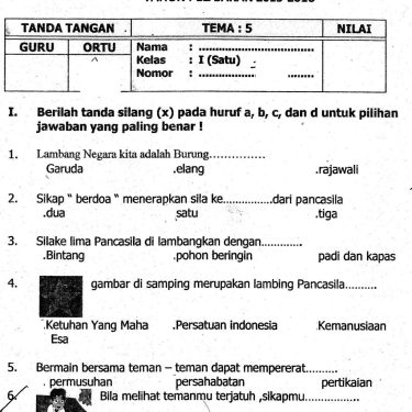 5 Contoh Soal Kelas 1 Semester 2 yang Sering Muncul di Ujian, Wajib Tahu Sebelum Terlambat