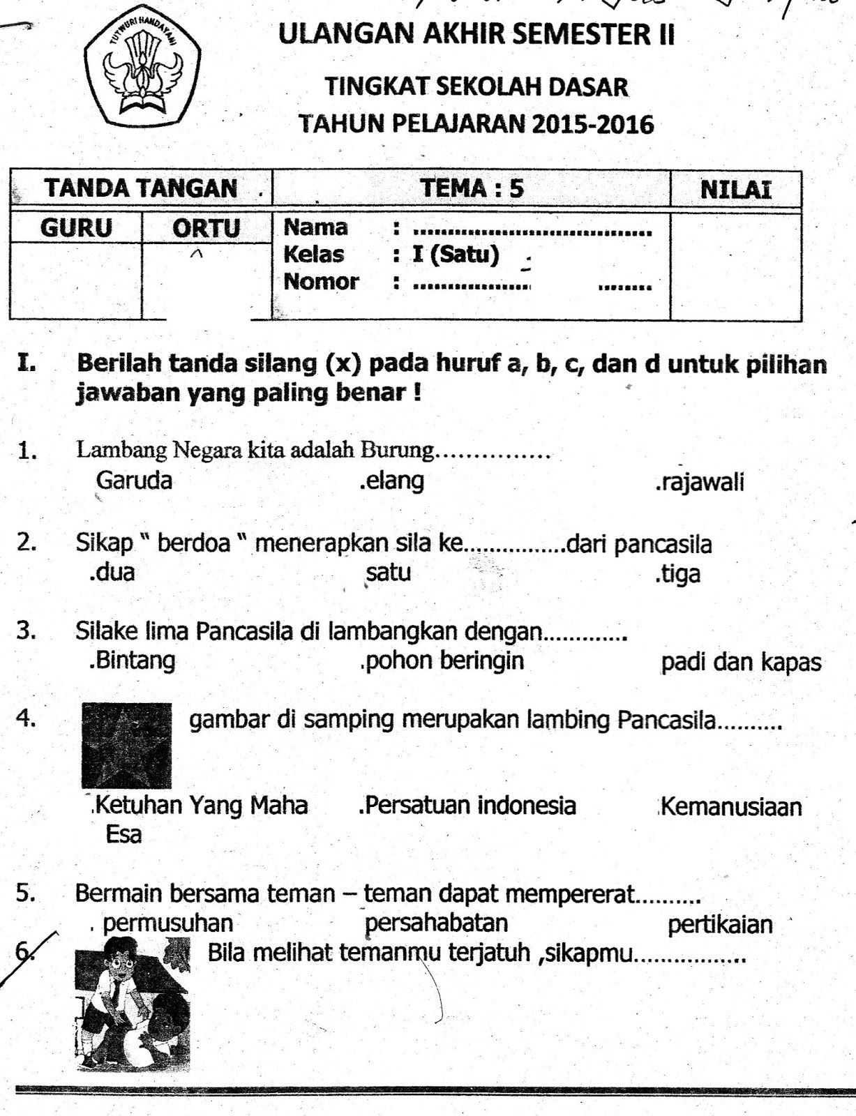 5 Contoh Soal Kelas 1 Semester 2 yang Sering Muncul di Ujian, Wajib Tahu Sebelum Terlambat