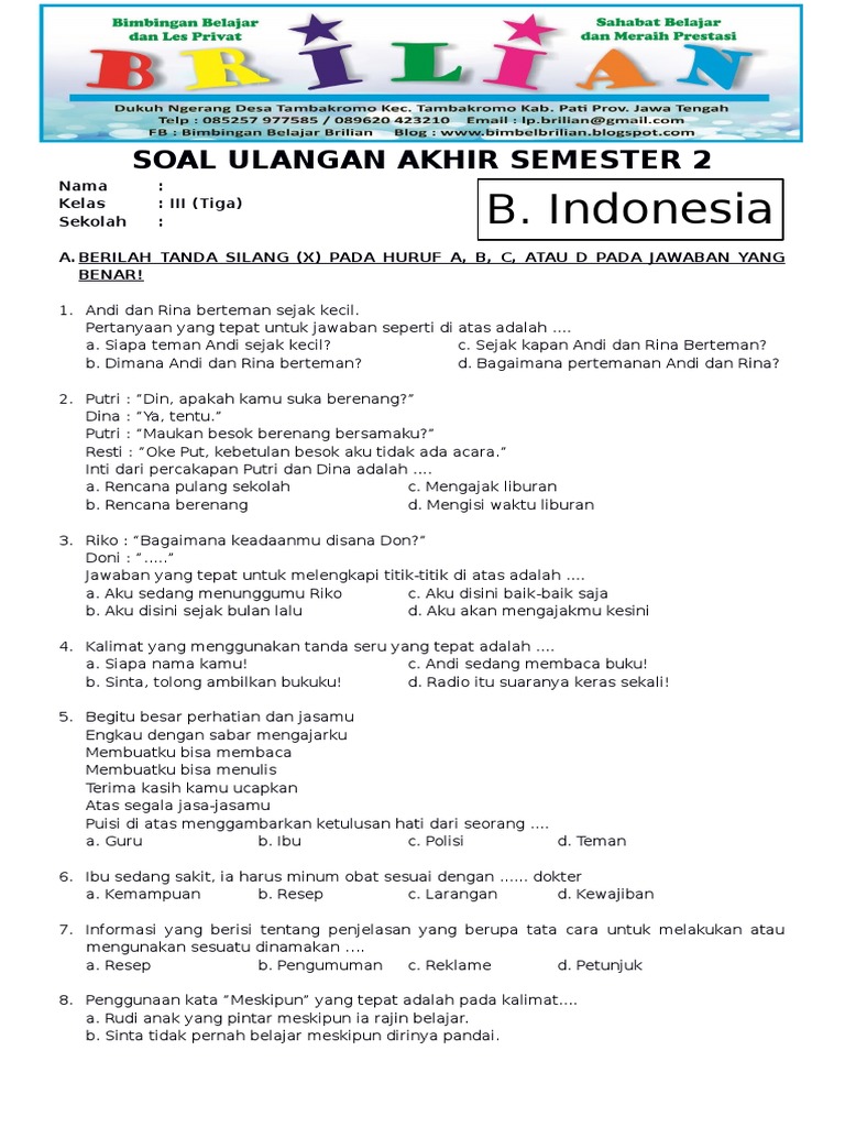 5 Fakta Mengejutkan Soal Bahasa Indonesia Kelas 5 Semester 1 yang Wajib Diketahui Siswa dan Orang Tua
