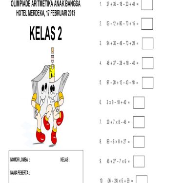 5 Fakta Tersembunyi Soal Olimpiade Matematika SD Kelas 2 PDF yang Jarang Diketahui