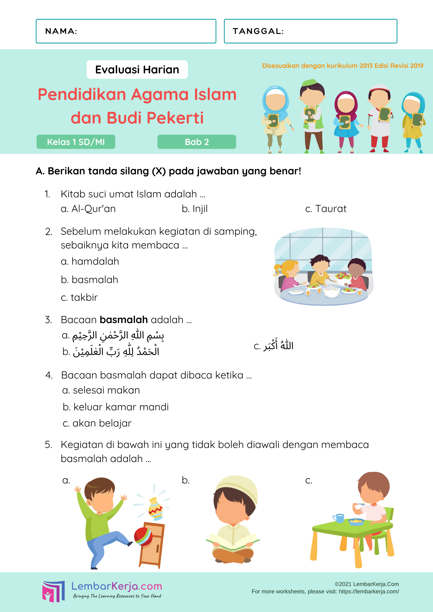 5 Soal PAI Kelas 5 Semester 2 Paling Sering Muncul di Asesmen, Wajib Tahu Sebelum Ujian