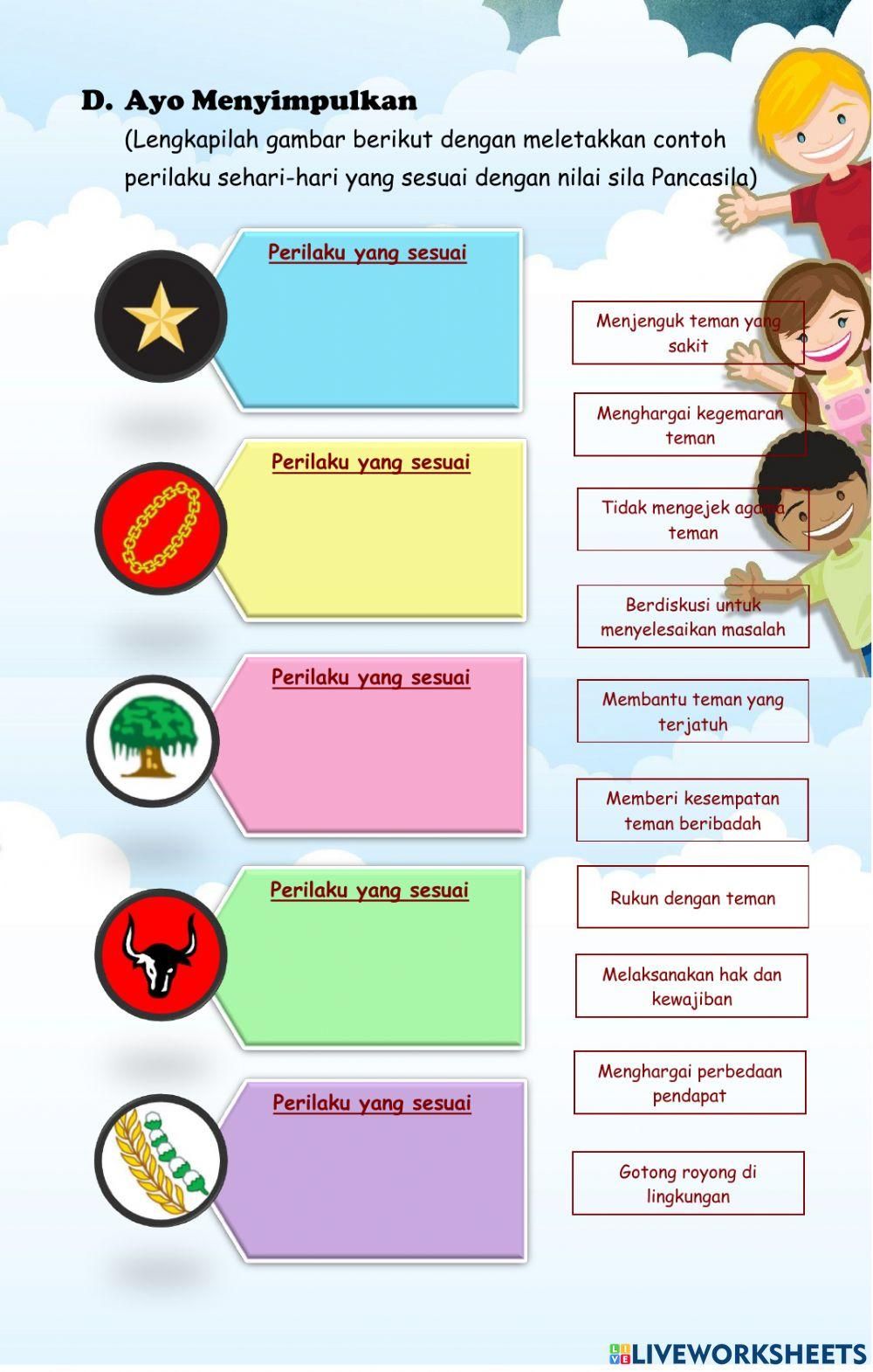 LKPD Kelas 2 PKn worksheet Eğitim 1 sınıf çalışma sayfaları LKPD Kelas 2 PKn worksheet Eğitim 1 sınıf çalışma sayfaları