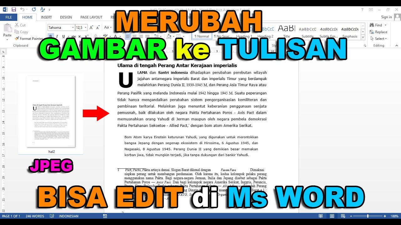 7 Rahasia Terbukti Cara Mengubah Tulisan Format Gambar Menjadi Word Sebelum Terlambat