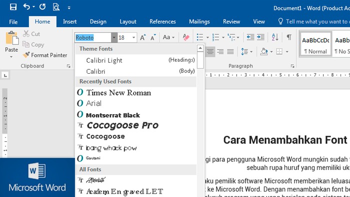 Ternyata Semudah Ini Cara Mengubah Tulisan pada Microsoft Word untuk Daftar Gambar Otomatis yang Rapi