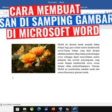 Cara Mengubah Tulisan ke Samping Bukan ke Bawah pada Word: 3 Trik Cepat yang Jarang Diketahui