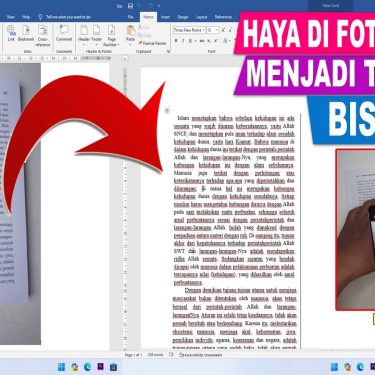 Cara Mengubah Tulisan Foto ke Word Ternyata Semudah Ini, 3 Langkah Wajib Tahu Agar Skripsi dan Laporan Rapi