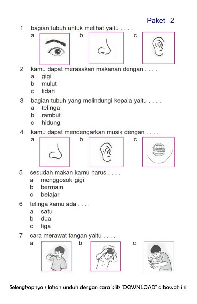 Ternyata Ini Kunci Jawaban Soal Anak SD Kelas 1 Tema 2 yang Paling Mudah