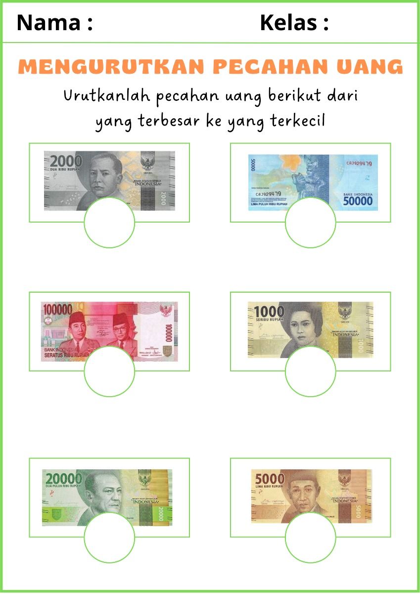 Wajib Tahu! Ini Contoh Soal Tematik Kelas 3 Tema 4 Gambar Uang Paling Akurat